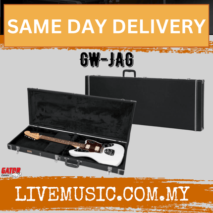 Gator GW-JAG Guitar Case for Jaguar/Jazzmaster Style Electric Guitars (GWJAG)