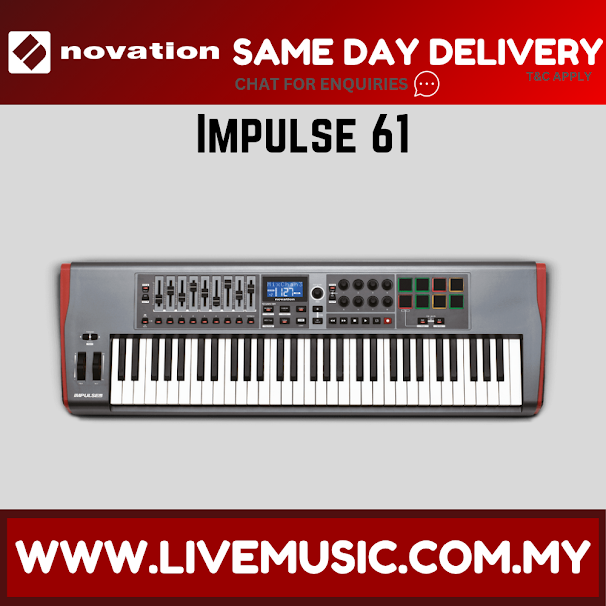 Novation Impulse 61 - USB MIDI Controller