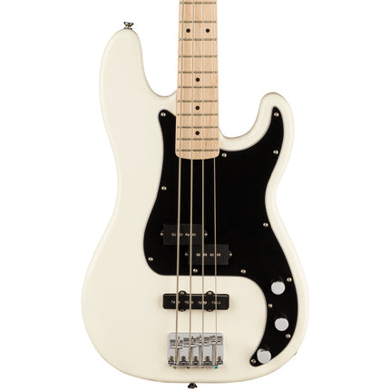 Squier Affinity Series Precision PJ Bass Guitar, Maple Fretboard - Olympic White