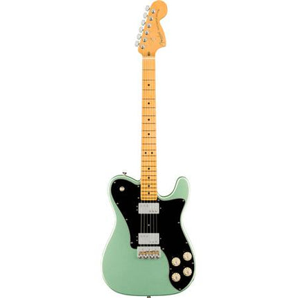 Fender American Professional II Telecaster Deluxe Electric Guitar, Maple Fretboard - Mystic Surf Green
