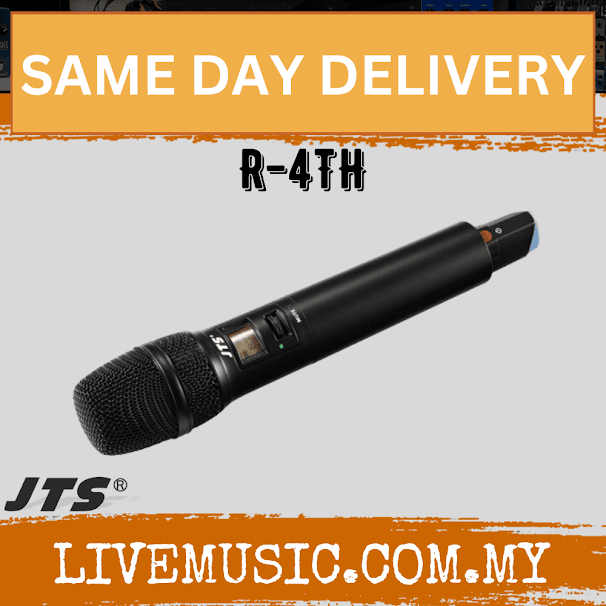 JTS R-4TH Plastic Microphone Handheld transmitter (R4TH R4 TH)