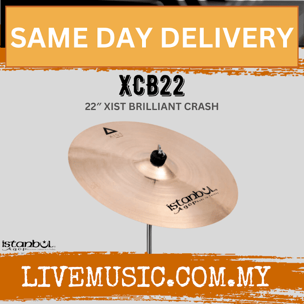 Istanbul Agop XCB20 20" Xist Crash Brilliant Cymbal (XCB-20/XCB 20)