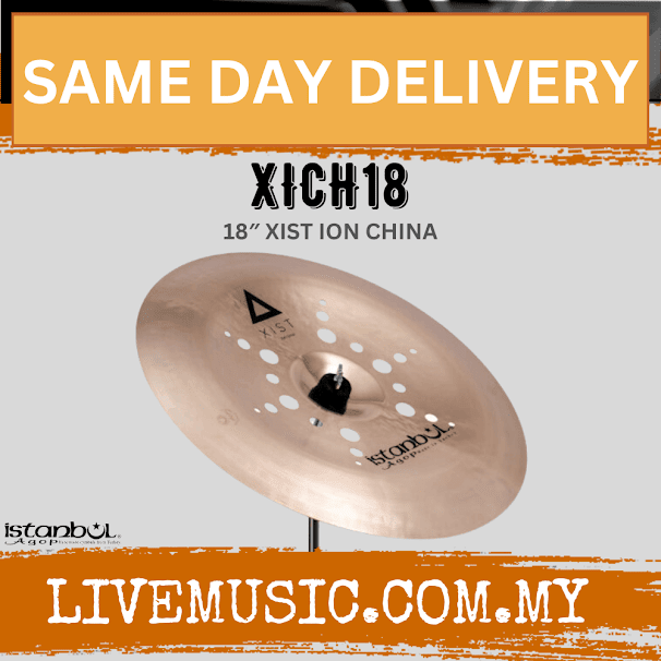 Istanbul Agop XICH18 18" Xist ION China Cymbal (XICH 18/XICH-18)