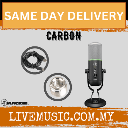 Mackie EM-CARBON USB Condenser Microphone (EMCARBON/EM CARBON)