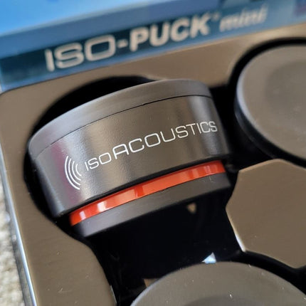 IsoAcoustics ISO-PUCK Mini Vibration Isolator For Small Studio Monitor - 8 Pack ( ISO PUCKMini / ISOPUCK-Mini )