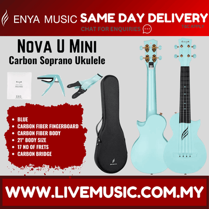 Enya Nova U Mini 21" Soprano Ukulele - ( NOVA-U / NOVAU )
