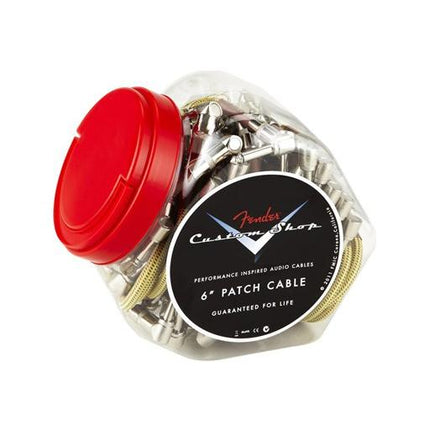Fender Custom Shop 6inch Cable, Tweed (Each)