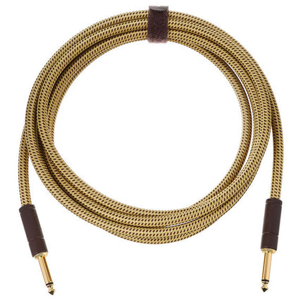 Fender Deluxe Series Instrument Cable, 10ft - Tweed