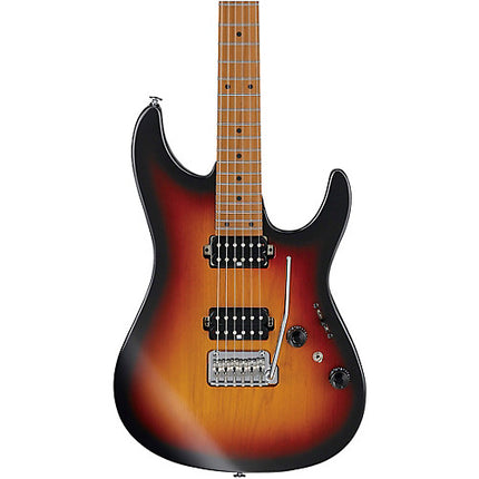 Ibanez Prestige AZ2402 Solidbody Electric Guitar MADE IN JAPAN -  Tri-Fade Burst Flat (AZ2402-TFF)