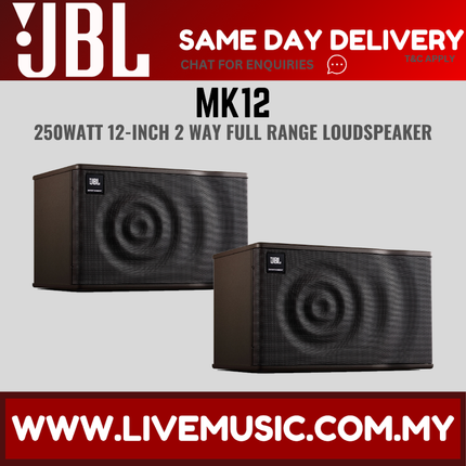 JBL MK08 MK10 MK12 Karaoke Speaker 8 inch 10 inch 12inch 2-Way Full-Range Loudspeaker System (Pair)