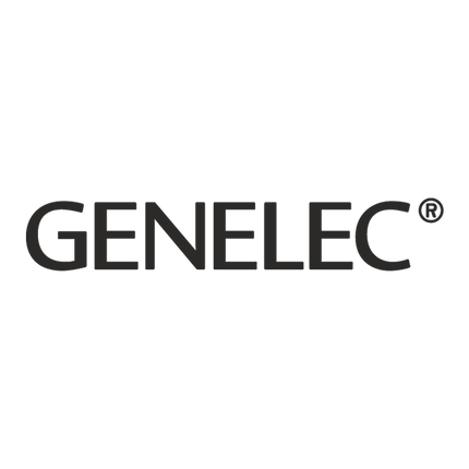 Genelec G One 2-Way Powered Bookshelf Speaker, White -Pair (G1B G 1B)
