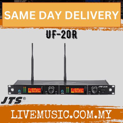 JTS UF-20R series dual channel wireless receiver ( UF20R / UF 20R )