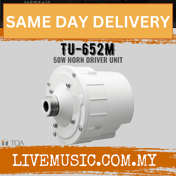 TOA TU-652M 50W Horn Driver Unit with Matching Transfomer ( TU652M / TU 652M )