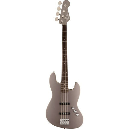 Fender Aerodyne Special Jazz Bass Guitar, RW FB, Dolphin Gray Metallic