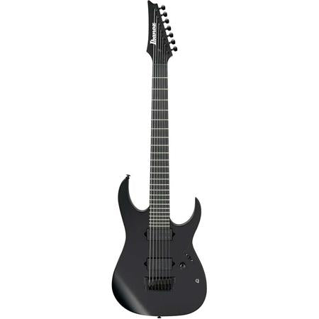 Ibanez Iron Label RGIXL7 Solid Body Electric Guitar - Black Flat (RGIXL7-BKF)