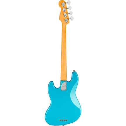 Fender American Professional II Jazz Bass Electric Guitar, Rosewood Fretboard - Miami Blue