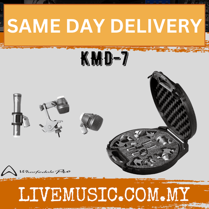 WHARFEDALE PRO KMD-7  Super Cardioid Dynamic Mic (KMD7 KMD 7)