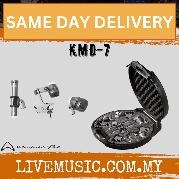 WHARFEDALE PRO KMD-7  Super Cardioid Dynamic Mic (KMD7 KMD 7)
