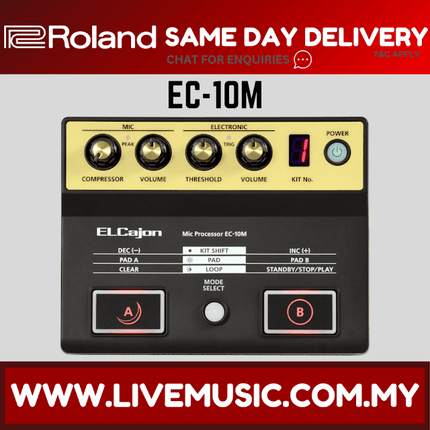 Roland EC-10M - EL Cajon Microphone Processor (EC10M/EC10)