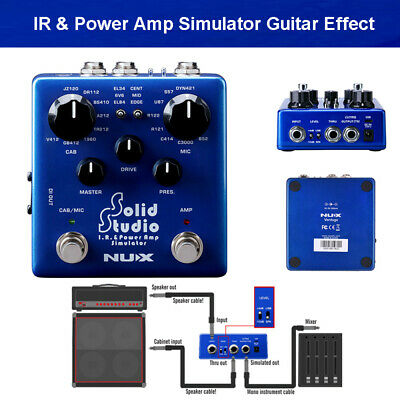 NUX NSS-5 Solid Studio - IR and Power Amp Stimulator (NSS5/NSS 5)