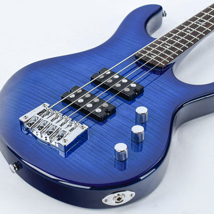 PRS SE Kingfisher Bass Guitar with Bag - Faded Blue Wraparound Burst