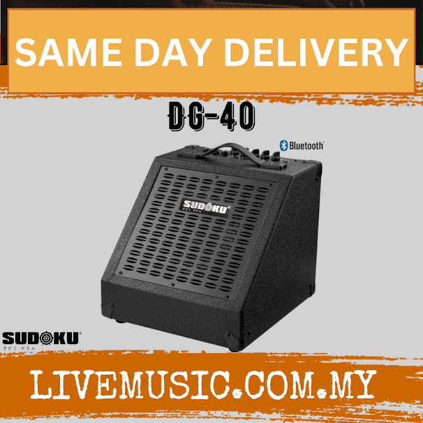 Sudoku DG40 40w Drum Amplifier Personal Monitor Amp for Drum Keyboard Bass Guitar with Bluetooth (DG-40/DG 40)