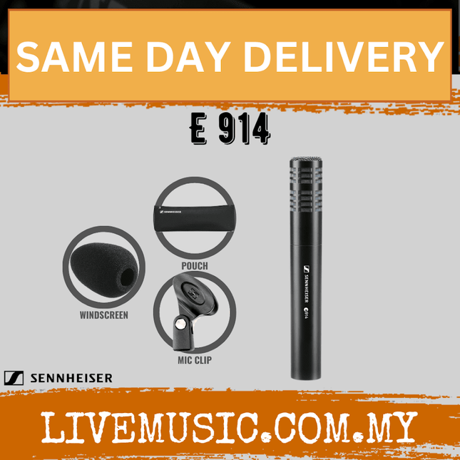 Sennheiser E 914 Small-diaphragm Condenser Microphone ( E914 / E-914 )
