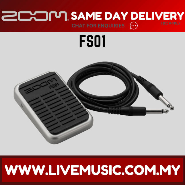 Zoom FS01 Footswitch for 500 Series Pedals ( FS-01 / FS 01 )