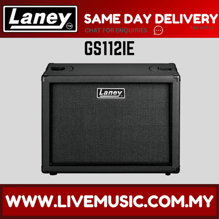 Laney GS112IE 12 Inch 80watt Guitar Cabinet (GS 112IE)