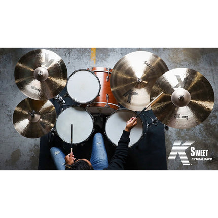 Zildjian K Sweet Cymbals Set Box Set (KS5791/KS-5791)