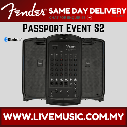Fender Passport Event Series 2 - 375 watt Portable PA System