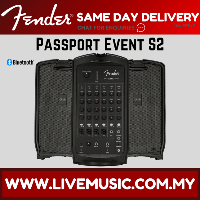 Fender Passport Event Series 2 - 375 watt Portable PA System