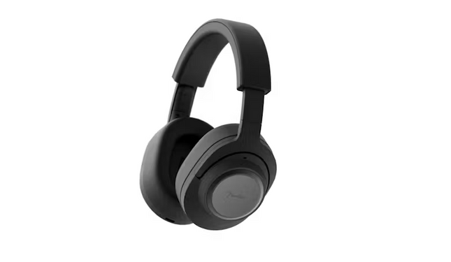 Wireless over-ear Bluetooth headphones, black headband with padded earcups