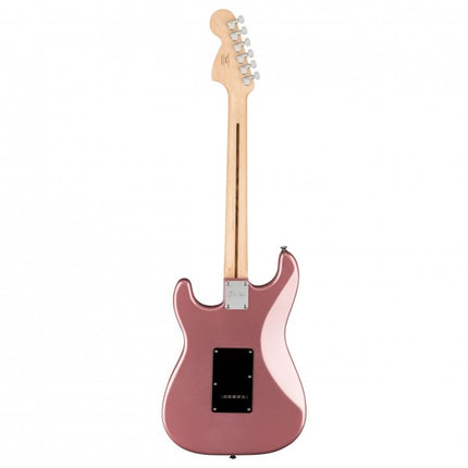 Squier Affinity Series HH Stratocaster Electric Guitar, Laurel Fretboard - Burgundy Mist