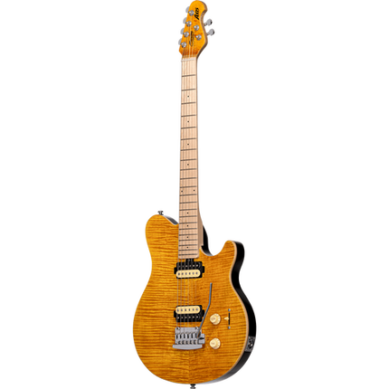 Sterling Axis AX3FM Electric Guitar Maple Fretboard - Trans Gold (AX-3S)