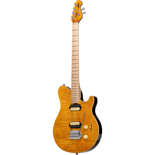 Sterling Axis AX3FM Electric Guitar Maple Fretboard - Trans Gold (AX-3S)