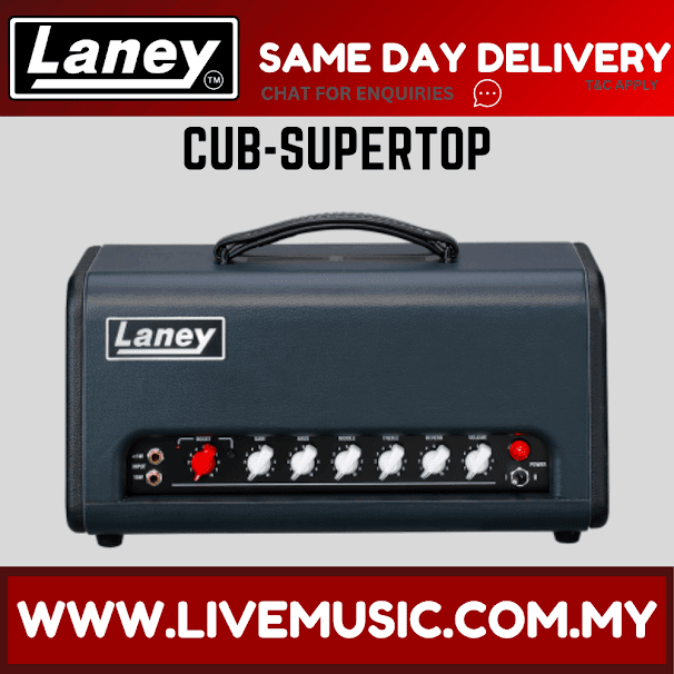 Laney CUB-SUPERTOP 15W All Tube Guitar Amp Head ( CUB SUPERTOP / CUBSUPERTOP )