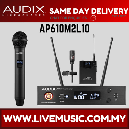 Audix AP61 OM2 L10 Combination Lavalier and Handheld Wireless System ( AP61-OM2 L10 / AP61OM2L10 )