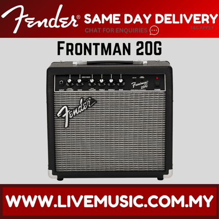 Fender Frontman 20G Guitar Combo Amplifier ( Frontman20G / FM20 / FM20G )