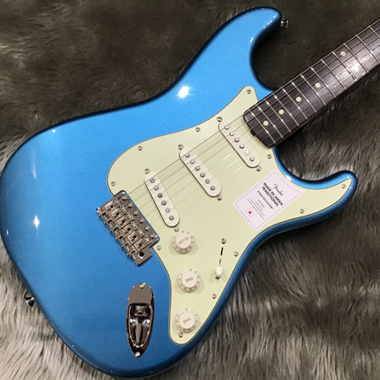 Fender Japan Traditional II 60s Stratocaster Electric Guitar, RW FB, Lake Placid Blue