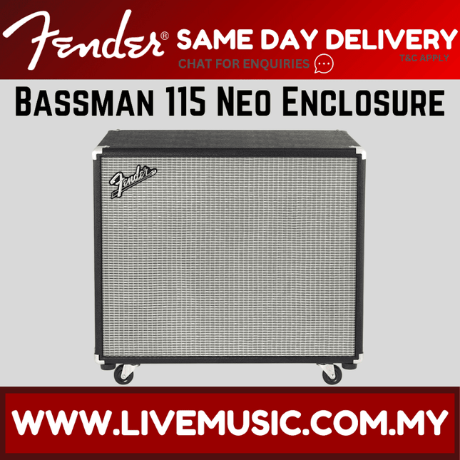 Fender Bassman 115 Neo Bass Guitar Cabinet