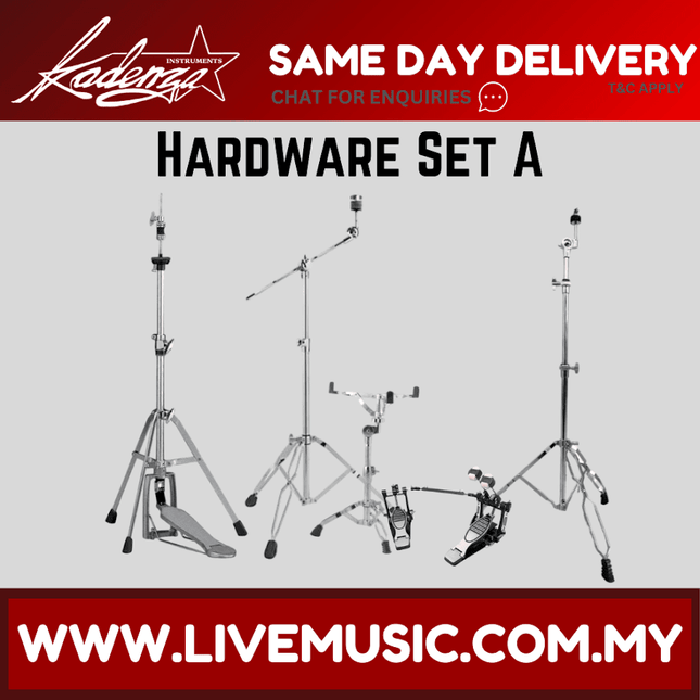 Kadenza Drum Hardware Pack include with Double Pedal (LMC)