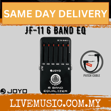 Joyo JF-11 6 Band EQ Electric Guitar Effect Pedal Equalizer ( JF11 / JF 11 )