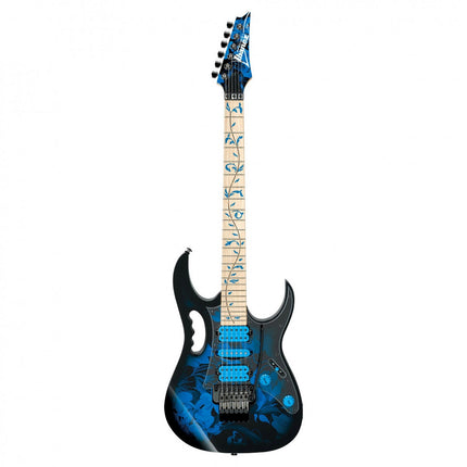 Ibanez JEM77P-BFP Steve Vai Signature Electric Guitar - Blue Floral Pattern ( JEM77P BFP / JEM77PBFP )