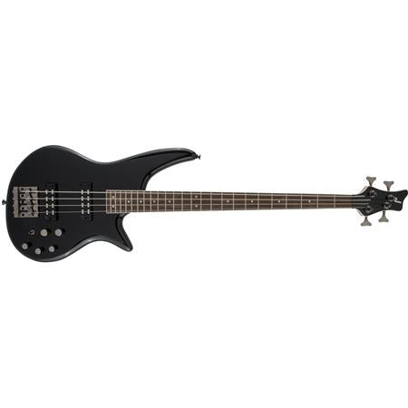 Jackson JS Series Spectra JS3 Bass Guitar, Laurel Fretboard - Gloss Black (JS-3/JS 3)