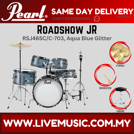 Pearl RSJ465C/C Roadshow Junior 5pcs with Cymbal and Hardware ( RSJ465C-C )