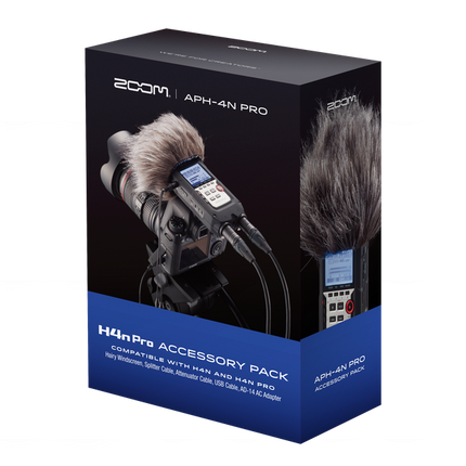 Zoom APH-4N Pro Accessory Pack for H4n PRO Recorder (APH 4NPRO/APH4N-PRO)