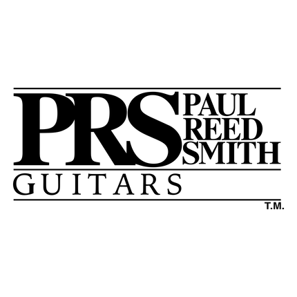 Guitar promo graphic with scattered white letters