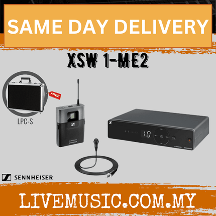 Sennheiser XSW 1-ME2 Wireless Lavalier Microphone System ( XSW1 ME2 / XSW1ME2 )