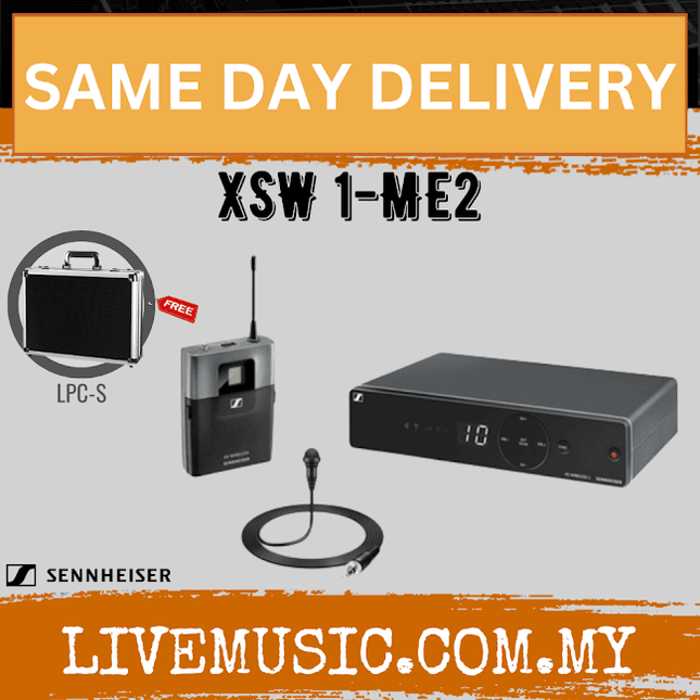Sennheiser XSW 1-ME2 Wireless Lavalier Microphone System ( XSW1 ME2 / XSW1ME2 )